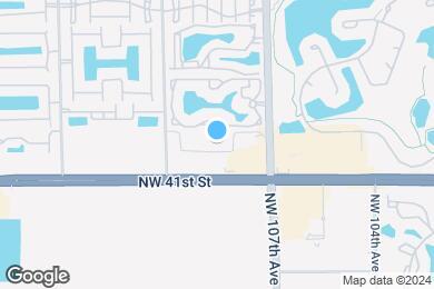 Map image of the property - The Point at Doral