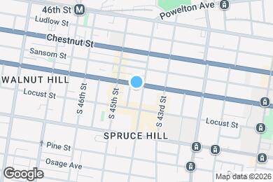 Map image of the property - Walnut Street