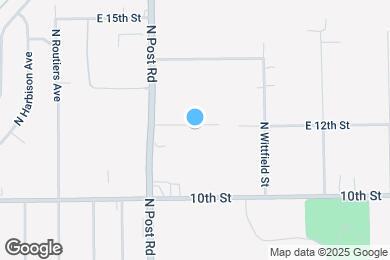 Map image of the property - 9033 E 12th St