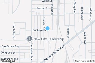 Map image of the property - 625 Buckeye St