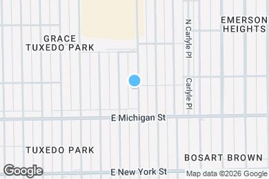 Map image of the property - 622 N Linwood Ave