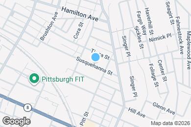 Map image of the property - 7929 Susquehanna St