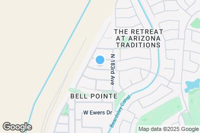 Map image of the property - 18390 W Hayden Dr