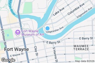 Map image of the property - 707 Edgewater Ave