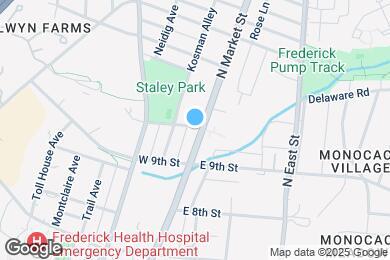 Map image of the property - 925 North Market Street
