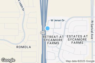 Map image of the property - 16667 W Sierra St