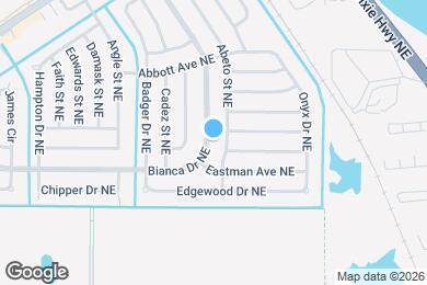 Map image of the property - 793 Bianca Dr NE