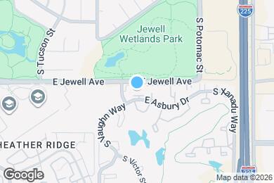 Map image of the property - 13221 E Asbury Dr