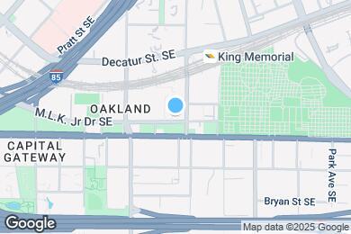 Map image of the property - 320 M L K Jr Dr SE