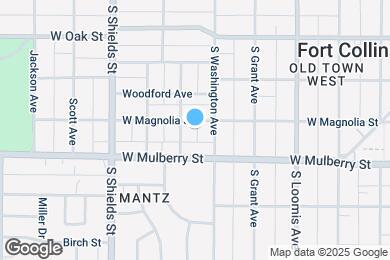 Map image of the property - 917.5 W Magnolia St