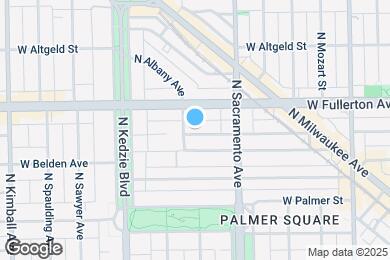Map image of the property - 3040 W Medill Ave