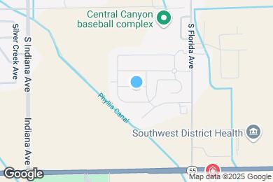 Map image of the property - 13671 Pensacola St