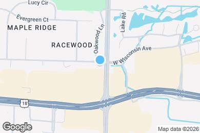 Map image of the property - 17255 Wisconsin Ave