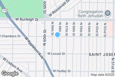 Map image of the property - 2975 N 58th St