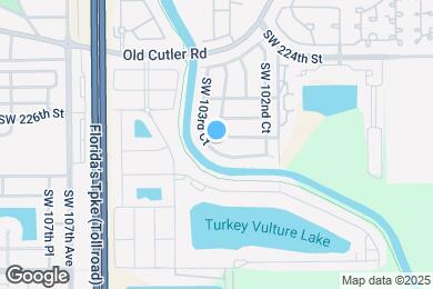 Map image of the property - 22701 SW 103rd Ct
