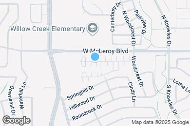 Map image of the property - 1105 Fallgate Dr