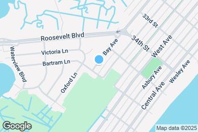 Map image of the property - 3563 Bay Ave
