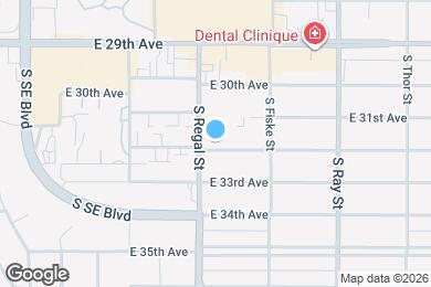 Map image of the property - 2911 E 32nd Ave