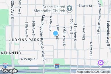 Map image of the property - 933 29th Ave S