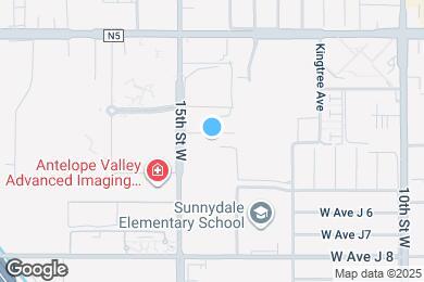 Map image of the property - 1342 W Avenue J4