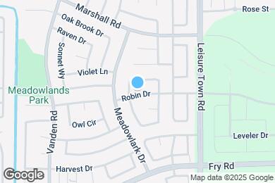 Map image of the property - 531 Robin Dr
