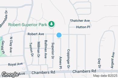 Map image of the property - 531 Ames Pl