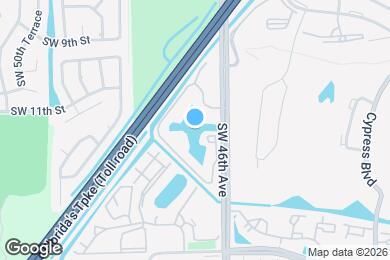 Map image of the property - 1239 SW 46th Ave