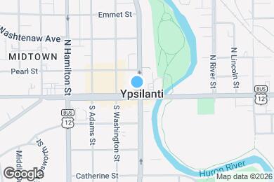 Map image of the property - 14 N Huron St