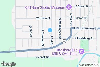 Map image of the property - 418 S 3rd St