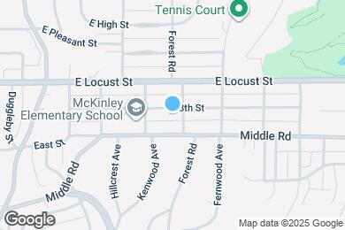 Map image of the property - 2733 E 18th St
