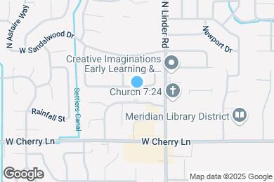 Map image of the property - 1745 W McGlinchey St