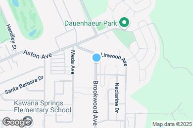 Map image of the property - 2100 Brookwood Ave