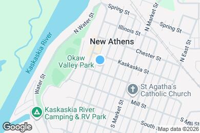 Map image of the property - 106 S Benton St