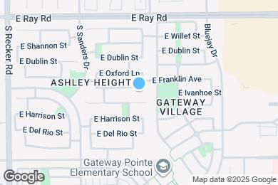 Map image of the property - 4333 E Ivanhoe St