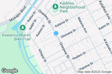 Map image of the property - 717 Oneawa St