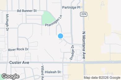 Map image of the property - 1035 Road Runner St.