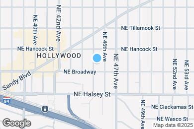 Map image of the property - Live Stylishly in Portland’s Hollywood Dis...