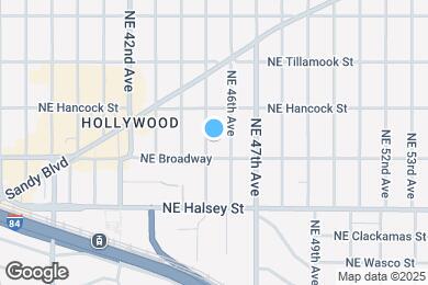 Map image of the property - Modern 1- and 2-bedroom apartments await at Hollywood 12, right in the heart of Portland’s Hollyw...