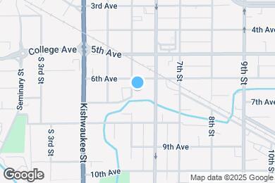 Map image of the property - 718 S 5th St