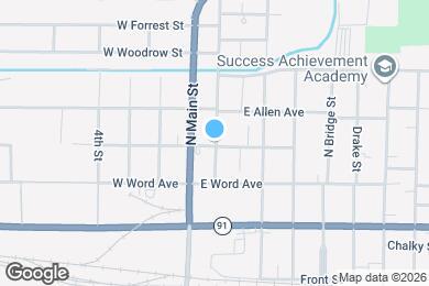 Map image of the property - 416 N Church St