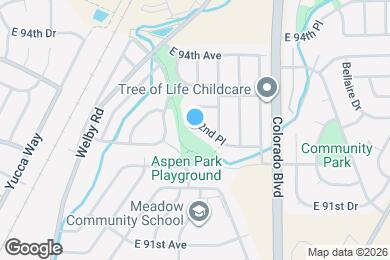 Map image of the property - 3690 E 92nd Pl