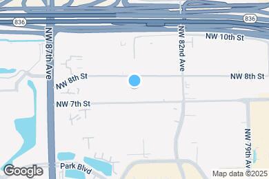 Map image of the property - 8360 NW 8th St