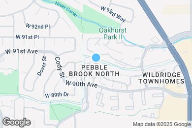 Map image of the property - 8277 W 90th Pl