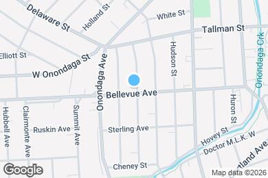 Map image of the property - 600 Bellevue Ave