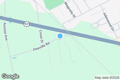 Map image of the property - 421 Pineville Rd