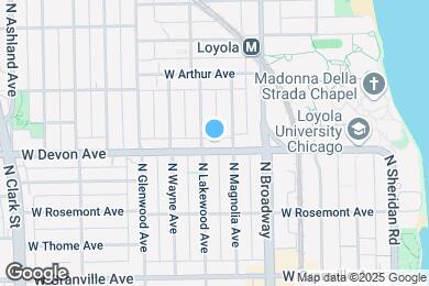 Map image of the property - 1248-60 W Devon