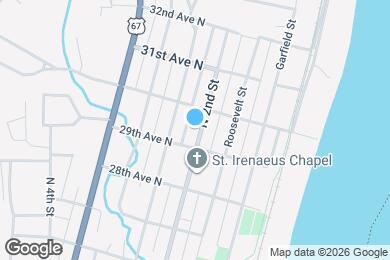 Map image of the property - 2914 N 2nd St