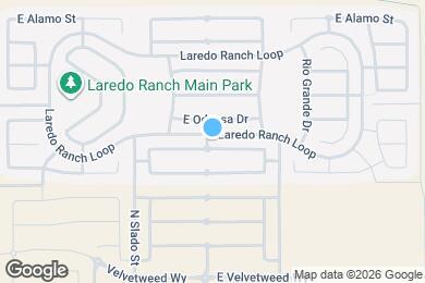 Map image of the property - 4270 E Amarillo Dr