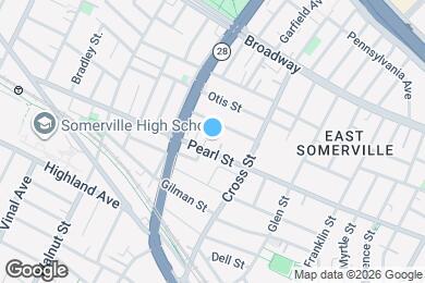 Map image of the property - 157 Pearl St