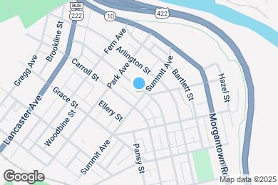Map image of the property - 307 Summit Ave